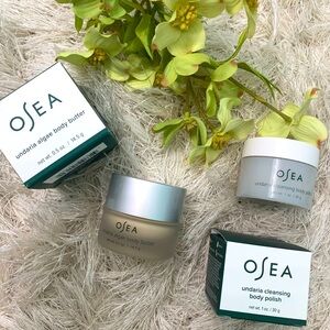 OSEA Undaria body butter & body scrub mini NEW IN BOX